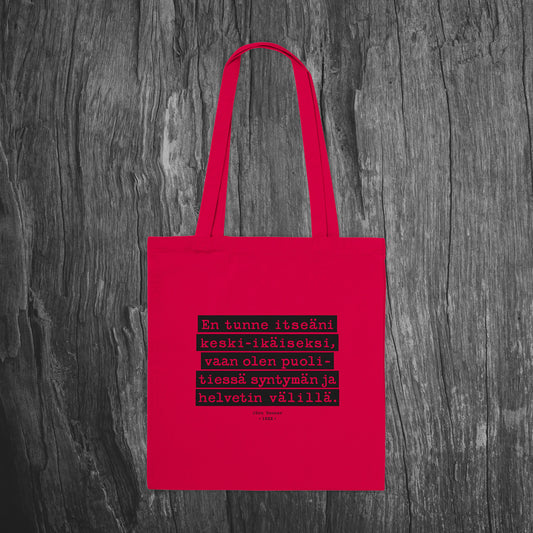 En tunne itseäni keski-ikäiseksi - Puuvillakassi