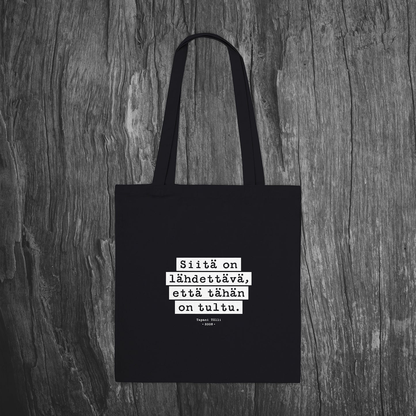 Siitä on lähdettävä - Puuvillakassi